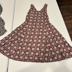 Nice half circle dress in organic cotton by Zanda Rhodes.